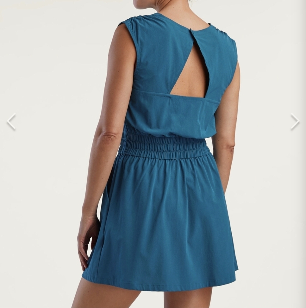 Title Nine Aero Tech Cap Sleeve Seven Sisters Dress - Picture 3 of 7